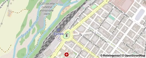 Mappa Cuneo