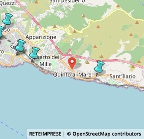 Mappa 16166 Genova GE, Italia (3.76636)