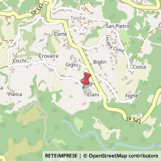 Mappa Località Peglini, 42, 17044 Stella, Savona (Liguria)