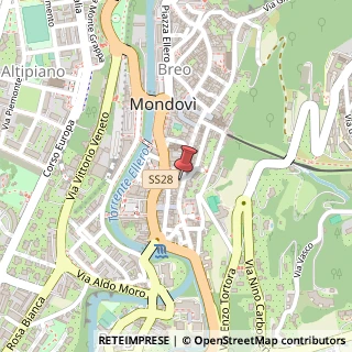 Mappa Via Piandellavalle, 17, 12084 Mondovì, Cuneo (Piemonte)