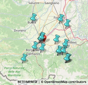 Mappa Via Monte Moro, 12100 Cuneo CN, Italia (13.045)