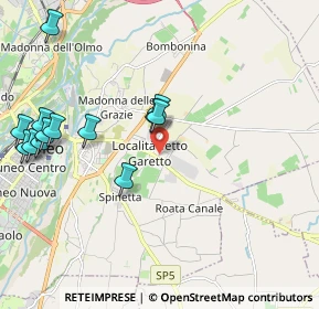 Mappa Via Monte Moro, 12100 Cuneo CN, Italia (2.38462)