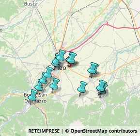 Mappa Via Monte Moro, 12100 Cuneo CN, Italia (6.1675)