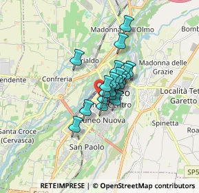 Mappa Via Antonio Meucci, 12100 Cuneo CN, Italia (0.9135)