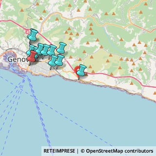 Mappa Via Al Cimitero di Quinto, 16166 Genova GE, Italia (4.49643)