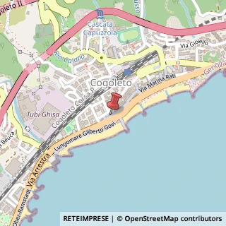 Mappa Via Colombo, 122, 16016 Cogoleto, Genova (Liguria)