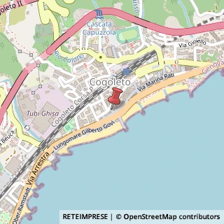Mappa Via Colombo, 108, 16016 Cogoleto, Genova (Liguria)