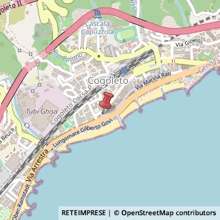 Mappa Via Colombo, 132, 16016 Cogoleto, Genova (Liguria)