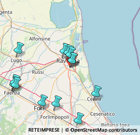 Mappa Via Fossombrone, 48124 Ravenna RA, Italia (16.27538)