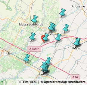 Mappa Via Gesuita, 48033 Barbiano RA, Italia (8.5185)