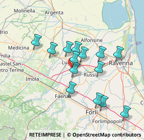 Mappa 48032 Cotignola RA, Italia (12.82786)