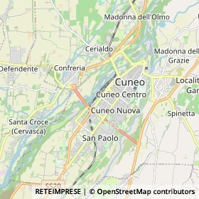 Mappa Cuneo