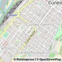 Mapa Cuneo