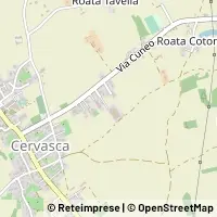 Mapa Cervasca