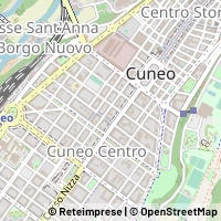 Mapa Cuneo