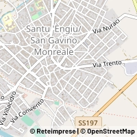 Mapa San Gavino Monreale
