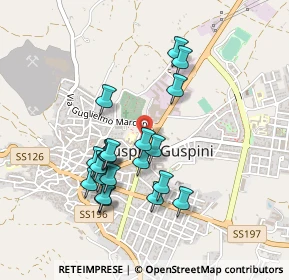 Mappa Via Umberto Saba, 09036 Guspini SU, Italia (0.453)