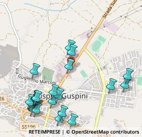Mappa SS126 km 1, 09036 Guspini SU, Italia (0.695)