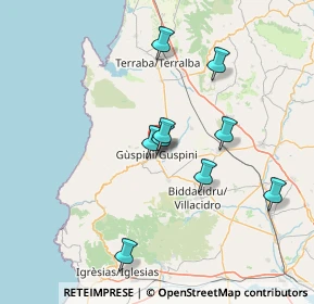 Mappa SS126 km 1, 09036 Guspini SU, Italia (29.541)