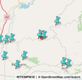 Mappa Santa Sofia D'epiro, 87048 Santa Sofia D'epiro CS, Italia (5.94455)