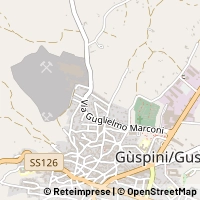 Karte Guspini