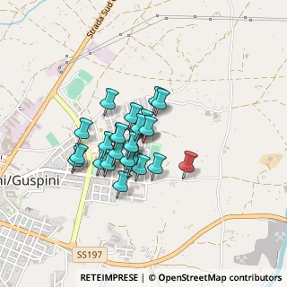 Mappa Via Renzo Laconi, 09036 Guspini SU, Italia (0.316)