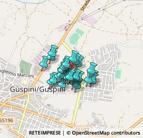 Mappa Via Guido Rossa, 09036 Guspini SU, Italia (0.26786)