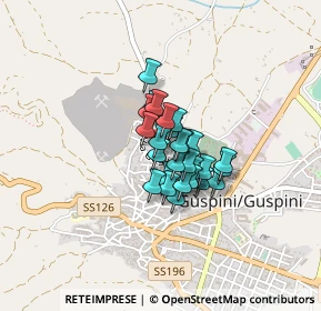 Mappa Via Galileo Galilei, 09036 Guspini SU, Italia (0.23929)