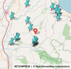 Mappa Contrada Vallonecupo, 87041 Acri CS, Italia (9.663)