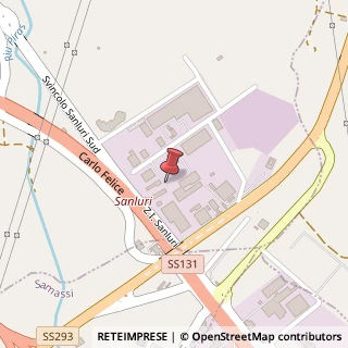 Mappa Strada St. Centotrentuno, Sanluri, Vs 09025, 09025 Sanluri SU, Italia, 09025 Sanluri, Medio Campidano (Sardegna)