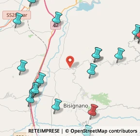 Mappa Contrada Fria, 87043 Bisignano CS, Italia (6.6465)