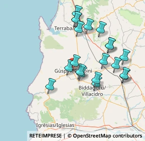 Mappa Vico II Senatore Spano, 09036 Guspini SU, Italia (15.788)
