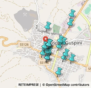 Mappa Vico II Senatore Spano, 09036 Guspini SU, Italia (0.4025)