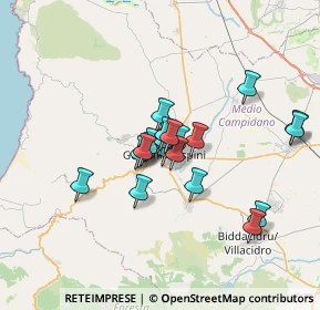 Mappa Vico II Senatore Spano, 09036 Guspini SU, Italia (5.469)