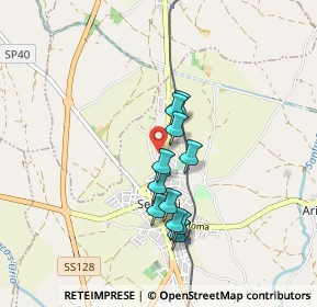 Mappa Via Santi, 09040 Senorbì CA, Italia (0.74818)