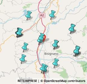 Mappa Torano Castello, 87043 Bisignano CS, Italia (9.7715)