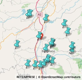 Mappa Torano Castello, 87043 Bisignano CS, Italia (9.5405)