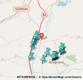 Mappa Torano Castello, 87043 Bisignano CS, Italia (3.9385)