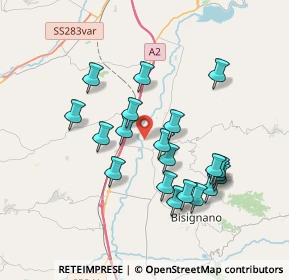 Mappa Torano Castello, 87043 Bisignano CS, Italia (3.72)