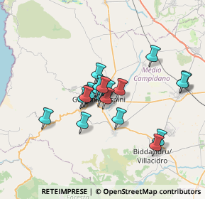 Mappa Guspini Is Boinargius S, 09036 Guspini SU, Italia (5.4725)