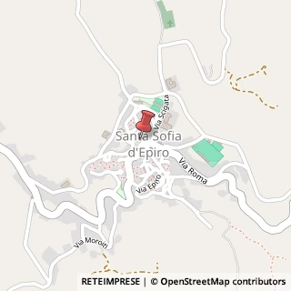 Mappa Piazza San Attanasio, 20, 87048 Santa Sofia d'Epiro, Cosenza (Calabria)