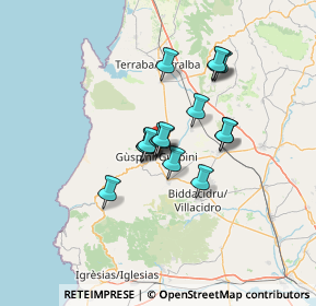 Mappa , 09036 Guspini SU, Italia (10.03625)