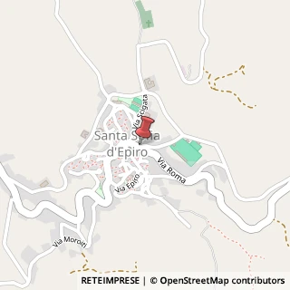 Mappa Via Roma, 1, 87048 Santa Sofia d'Epiro, Cosenza (Calabria)
