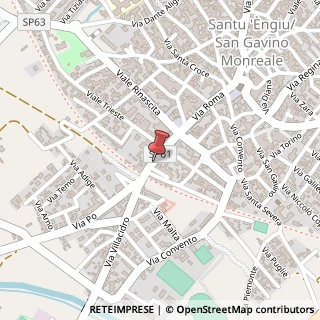 Mappa Via Roma, 4, 09037 San Gavino Monreale, Medio Campidano (Sardegna)