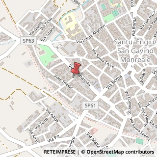 Mappa Via G.Mazzini, 29A, 09037 San Gavino Monreale, Medio Campidano (Sardegna)