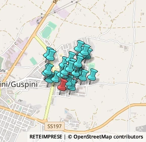 Mappa Via Romagnoli, 09036 Guspini SU, Italia (0.24231)