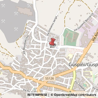 Mappa Via VIII Marzo, 15, 09036 Guspini, Medio Campidano (Sardegna)