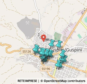 Mappa Via A. Castoldi, 09036 Guspini SU, Italia (0.4945)