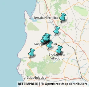 Mappa Via A. Castoldi, 09036 Guspini SU, Italia (8.03941)