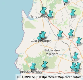 Mappa Via XXV Aprile, 09036 Guspini SU, Italia (23.39579)